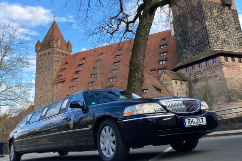 Nuremberg: City tour with stretch limousine Nuremberg: City tour in a stretch limousine