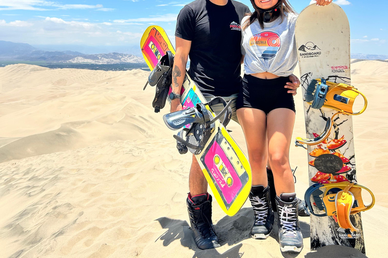 Sandboard|SandSkiing Sunset Buggy 4x4 em HuacachinaSandboard | SandSkiing Passeio de buggy 4x4 ao pôr do sol em Huacachina