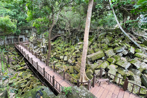 Adventure to the distant temples, Beng Mealea & Rolous Group