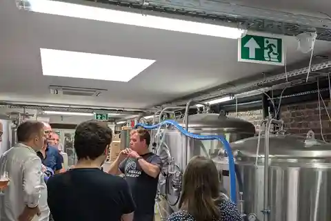 Brüssel: Bierverkostungs-Workshop & Flash Brewery Tour