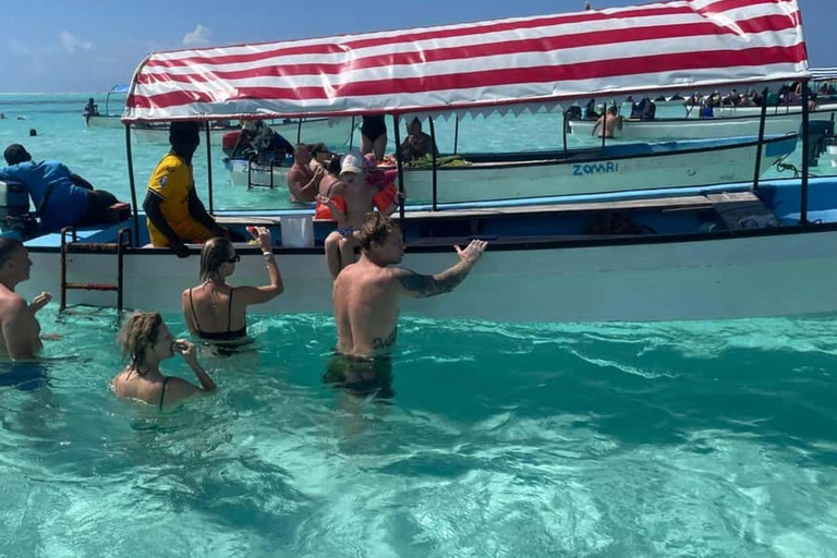 Zanzibar: snorkeling all'Atollo di Mnemba, tour del villaggio e di Stone TownZanzibar: snorkeling all'Atollo di Mnemba, villaggio e Città di Pietra