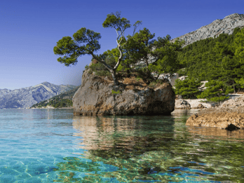 Schnellboot-Panorama-Ausflug Brac Povlja - Makarska Tour 1