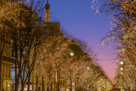 Paris: Christmas Lights Night Tour by Open-Top Bus 24-Hour Hop-on, Hop-off Tour & Christmas Lights Night Tour