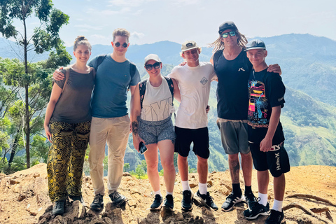 Ella: Sunrise Hike to Ella Rock with Waterfall Visit