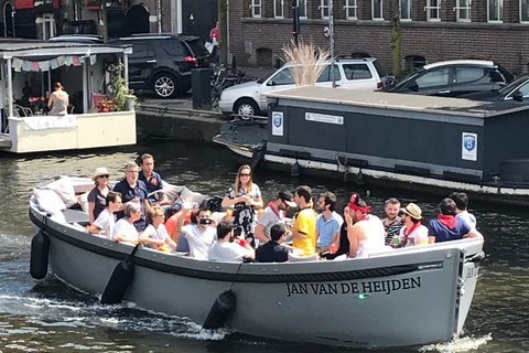 Tour di Amsterdam in bicicletta con una guida locale che parla francese!