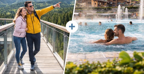 Zakopane: Treetop Skywalk Hot Springs Experience & Transport