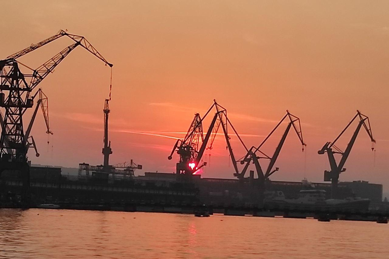 Gdańsk: Eko Rejs po Motławie o zachodzie słońca z Prosecco