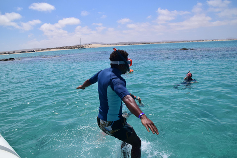 Boa Vista: Boat Excursion with Snorkeling, Shipwreck, and Djeu Island
