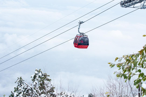 Kathmandu: Fahrt mit der Chandragiri-Seilbahn und TempelbesuchKathmandu: Fahrt mit der Seilbahn auf den Chandragiri-Hügel mit Tempelbesuch