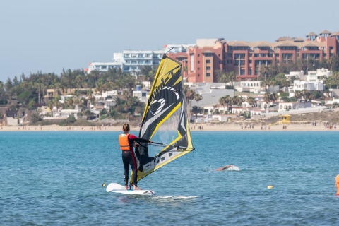 Fuerteventura: Windsurfing-Schnupperkurs in der Costa Calma Bucht!Fuerteventura: Lerne Windsurfen in der Costa Calma Bucht!