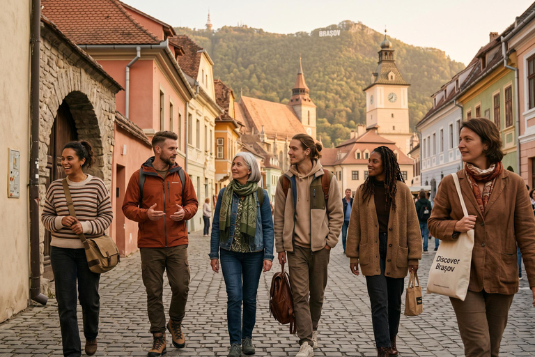 Bucharest-Dracula Castles, Peles-Cantacuzino-Brasov Day Tour COACH TOUR Audio guide in 24 languages