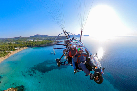 Paseo en Parapente a motor en Ibiza