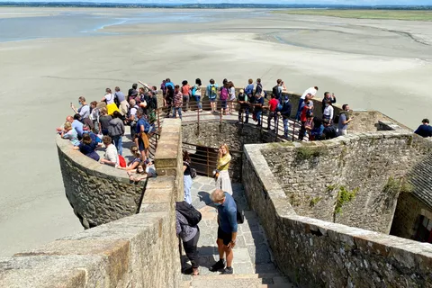 2-dagers privat Mont Saint-Michel Normandie Bretagne Mercedes