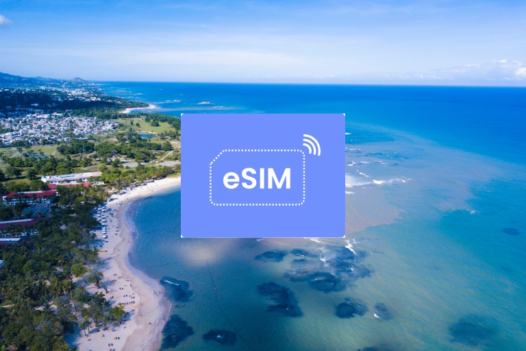 Puerto Plata: Dominican Republic eSIM Roaming Mobile Data 6 GB/ 15 Days: 144 Countries Globally
