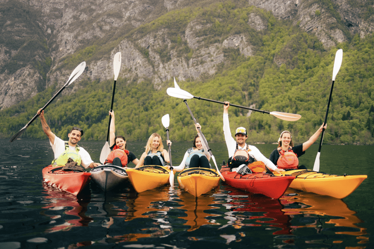 Bled: Half-Day Kayak Tour to Lake Bohinj with Picnic & Swim