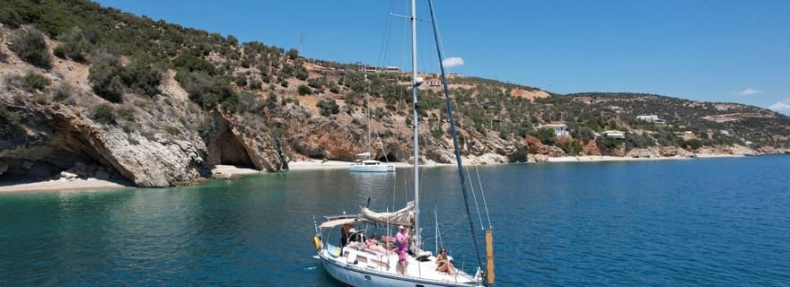 Croisières Nafplio Sun Sail | Semi-privées d'une demi-journée | Repas complet