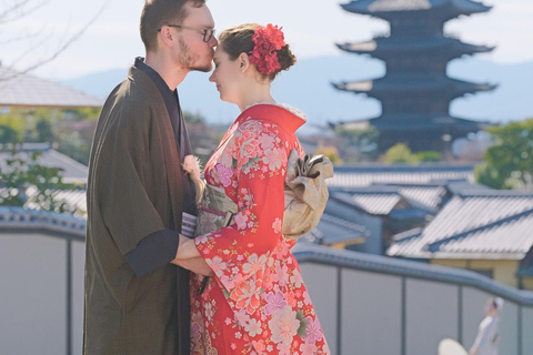 Kyoto: Luxury Kimono Photoshoot With ProfessionalPhotography