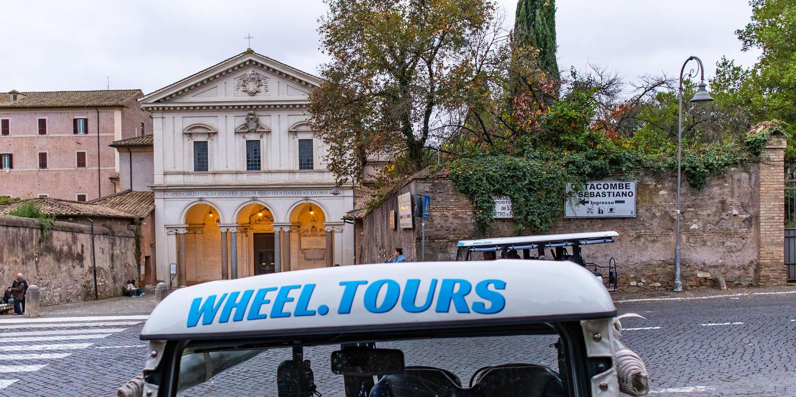 Rome: Catacombs and Appian Way Golf Cart Small-Group Tour
