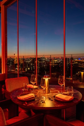 3-Course Rooftop Dining with London Skyline Views