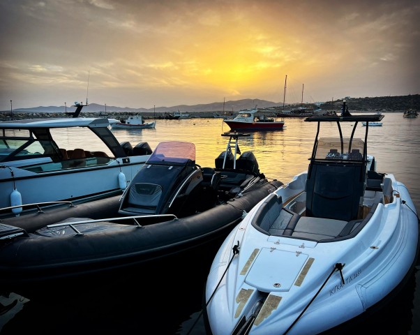 Visit Paros Premium Boat Private Cruise with Sunset Viewing in Paros
