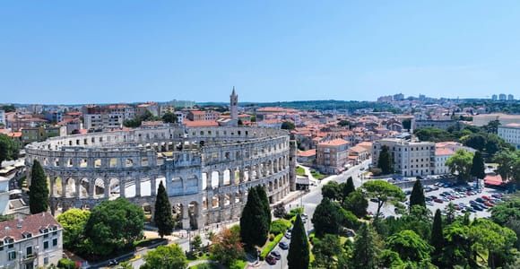 Pula: Ticket für die Arena und Führung