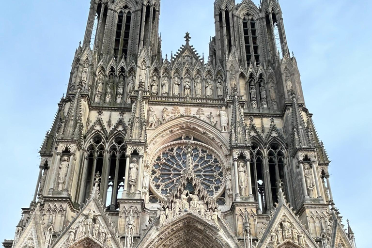 Reims/Epernay : Visita della grotta di Reims, scoperta di Epernay