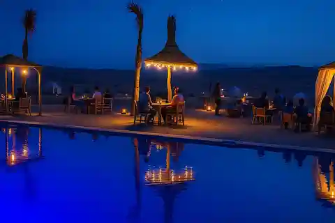 Fra Marrakech: Middag i Agafay-ørkenen og valgfri kamelridning