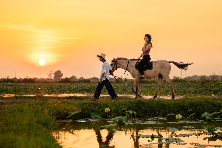 Siem Reap: Horseback Ride with Tour Guide at Phnom Krom (1 hour) Horseback Ride with Tour Guide