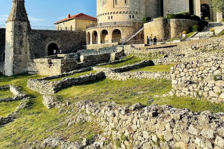 From Tirana/Shkoder: Kruja Castle, Old Bazaar, Sari Salltik