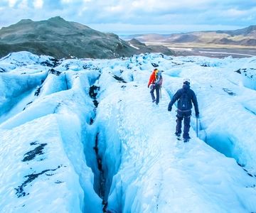 Vatnajokull: Skaftafell gletsjerwandeling