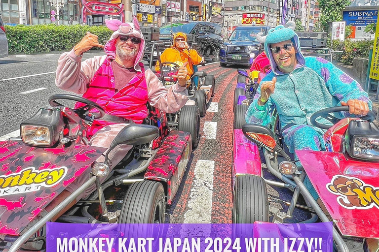 1 HOUR 15 min Go Karting Tour in Shibuya Crossing Tokyo