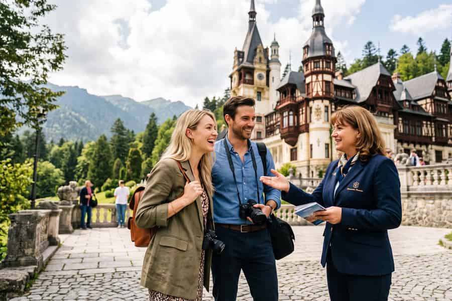 Bukarest: Tagestour Draculas Schloss, Schloss Peleș & Brașov. Foto: GetYourGuide Bukarest: Tagestour Draculas Schloss, Schloss Peleș & Brașov. Foto: GetYourGuide