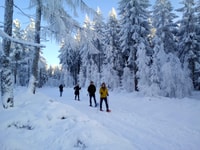 Fichtelgebirge, Schneeschuhwanderung - Hizvo