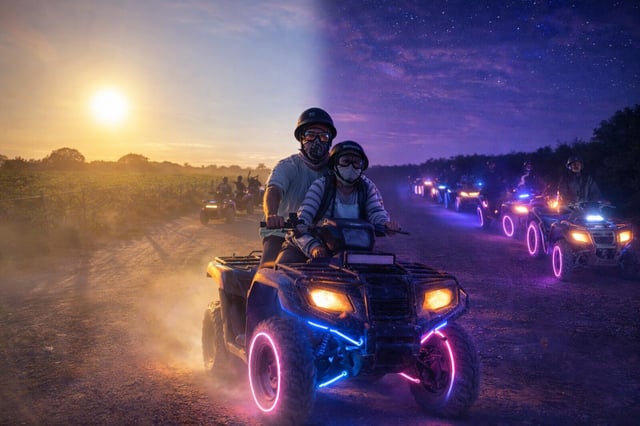 Miami’s Wildest Day &amp; Night Glow ATV Adventure by Big Dave