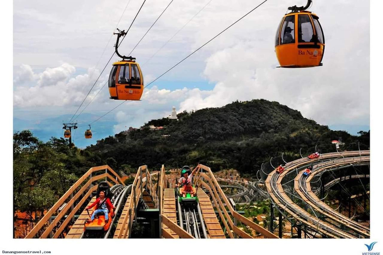 Hoi An/Da Nang: Ponte Dourada - BaNa Hills em um carro particularCarro particular (somente motorista e transporte)