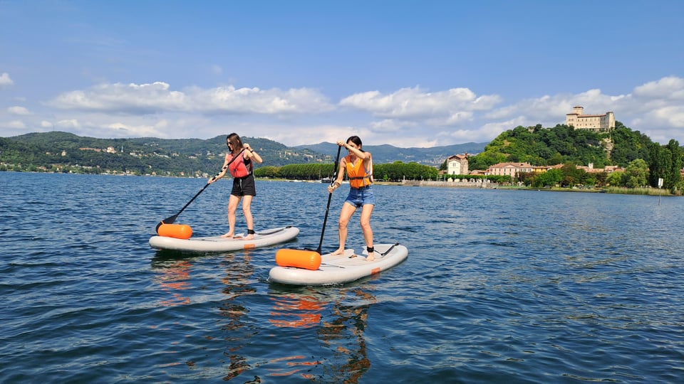 SUP-Tour auf dem Lago Maggiore: Wellness & Achtsamkeitserlebnis SUP-Tour auf dem ...