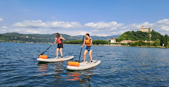SUP tour on Lake Maggiore: wellness & mindfulness experience