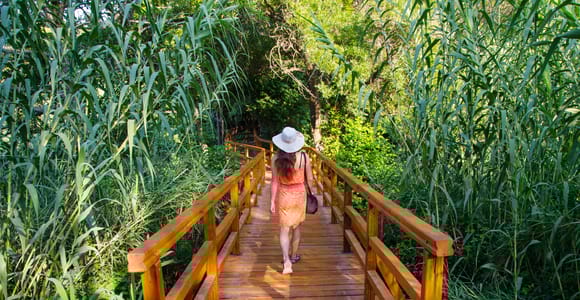 Split: Ausflug zu den Krka-Wasserfällen mit Bootsfahrt und Schwimmen