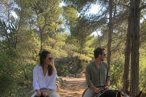 Menorca: Horseback Ride to Cala Mitjana Beach and Swim