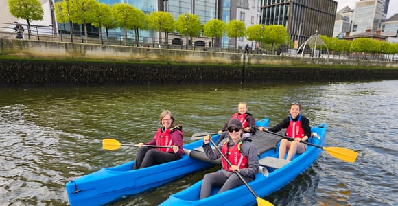 Dublin: River Liffey Katakanu Group Paddle Experience