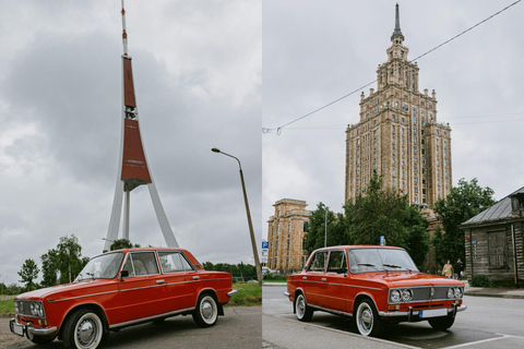 Soviet Riga: Vintage Car Tour & Life Behind the Curtain