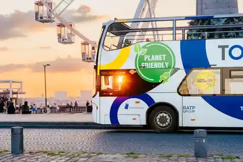 Bruxelles: Tour panoramico al tramonto in autobus