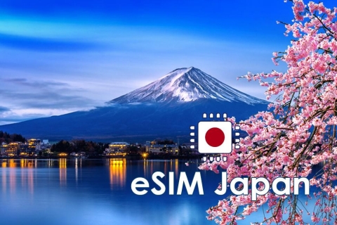 Japan: eSIM Mobile Data Plan Japan Mobile Data Plan 3GB