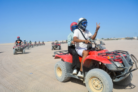 Wüstensonnenuntergang Quad-Safari, Abendessen, KamelrittTour mit Abholung von Hurghada, innerhalb der Stadt