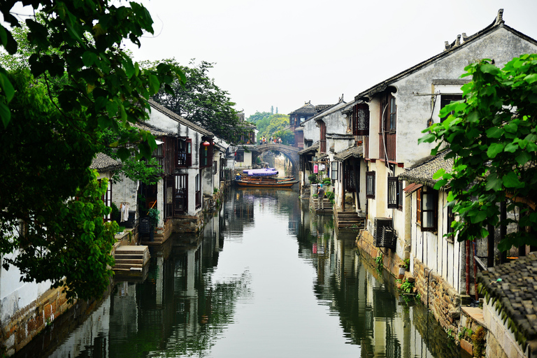 From Shanghai: Suzhou and ZhouZhuang Water Village Day Tour Suzhou & Zhouzhuang Private Day Tour with English Guide