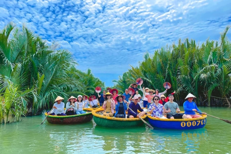 Tour en bateau de la corbeille de Cam Thanh avec transferts aller-retour à Hoi AnTour en bateau avec déjeuner ( Menu 8 plats locaux)