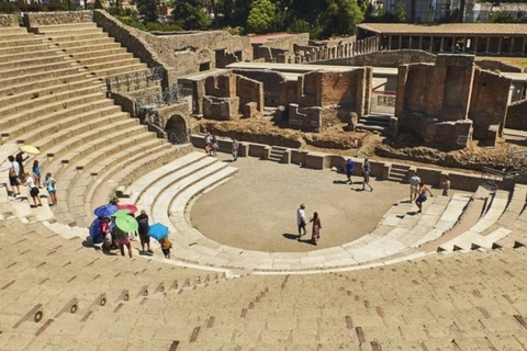 Von Rom aus: Geführte Tagestour nach Pompeji und zum Vesuv mit Mittagessen