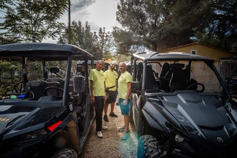 Benidorm: Buggy Algar Waterfalls Tour - Brides last Ride Benidorm: Buggy for 2 Persons Algar Waterfalls Tour