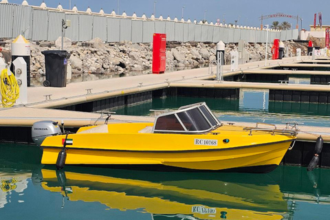 Abu Dhabi: Self-Drive Boat Adventure with Snorkeling Gear 2 Hour