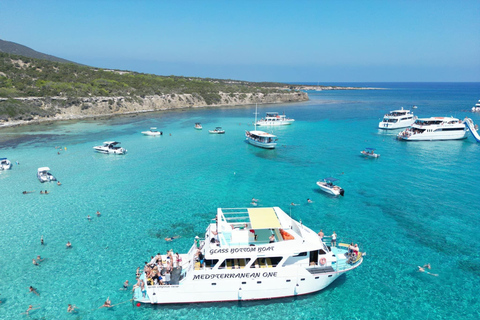 Blue Lagoon (Akamas) Bus & Boat Tour from Paphos